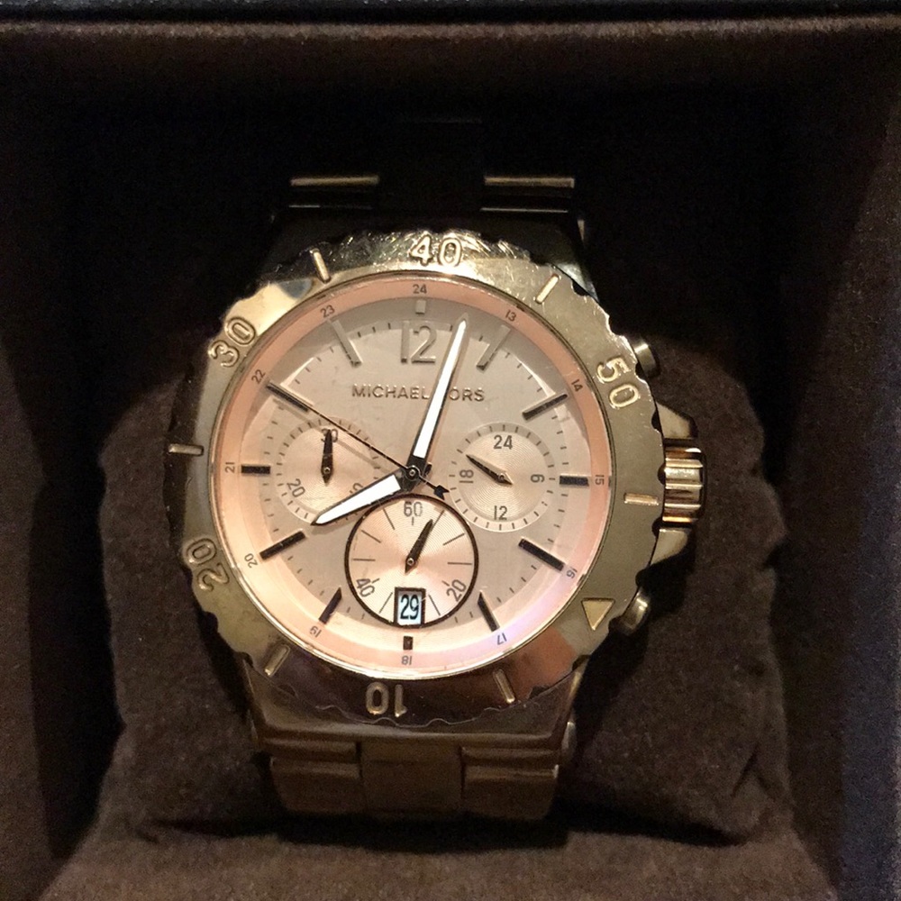 Michael Kors Rose Gold Watch